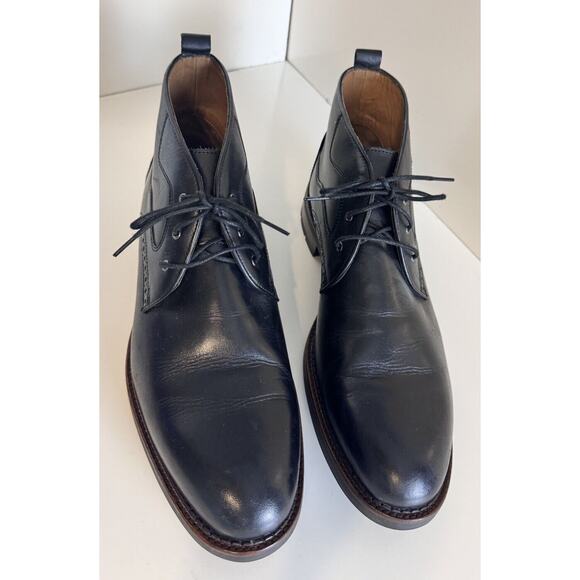 Johnston & Murphy Howell Water Resistant Chukka Boots, Black, Sz 13 M, 48-04 main image 14